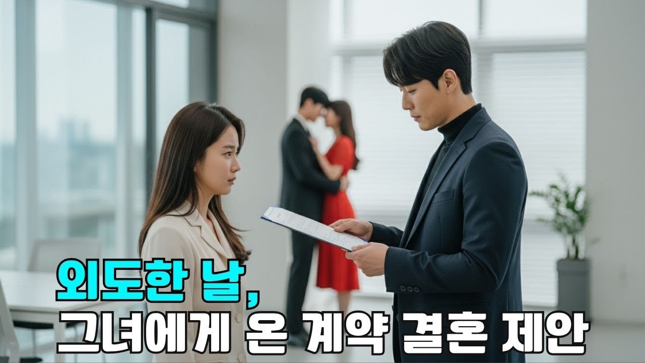 남편의 외도 날, 경쟁사 CEO가 건넨 계약 결혼서: