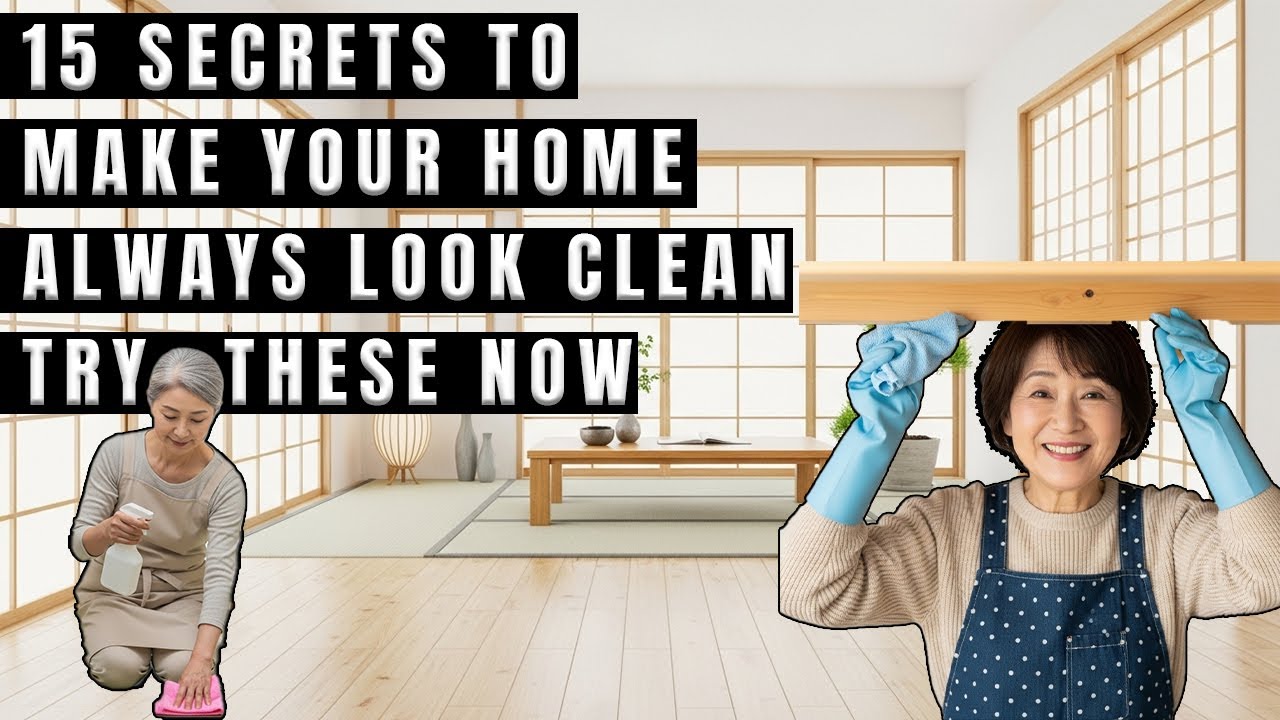 15 Secrets to Make Your Home Always Look Clean – Try These Now