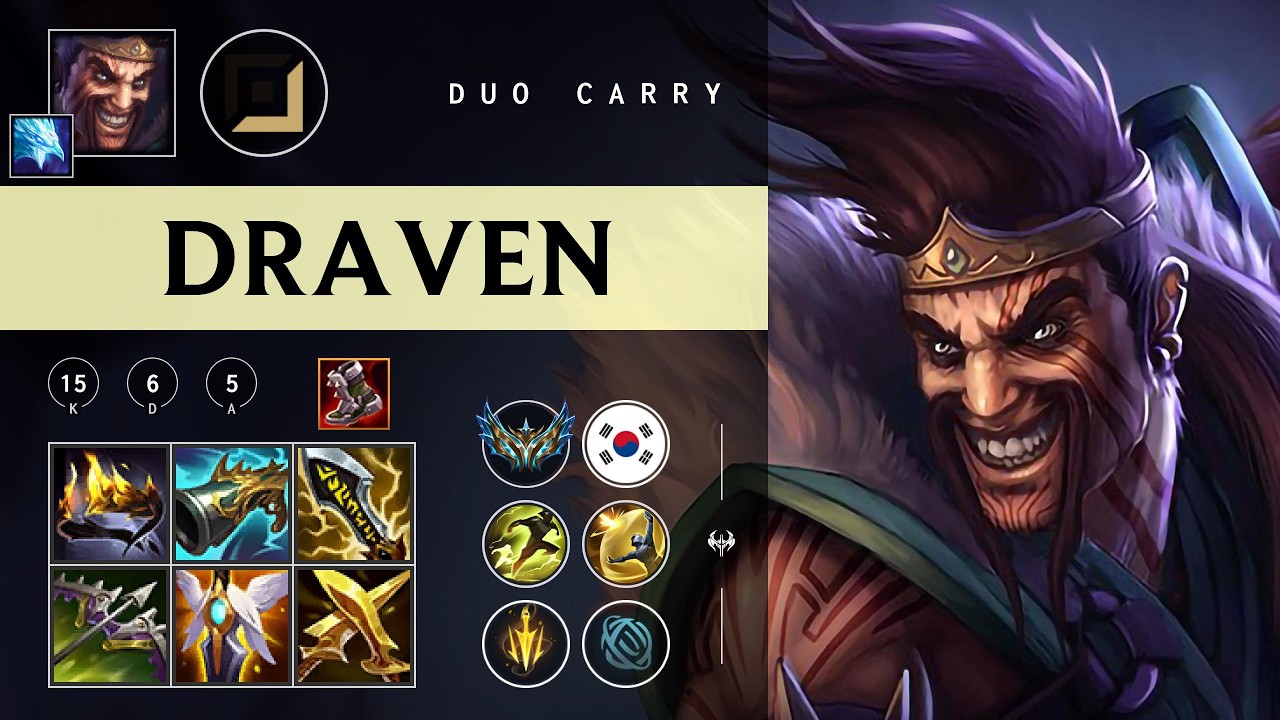 Draven ADC vs Yunara - KR Challenger Patch 26.07