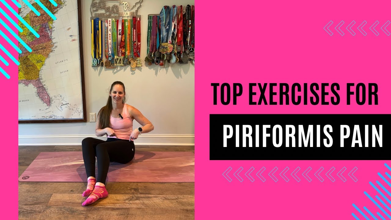 Get rid of that Deep Butt (piriformis) pain with 5 of my favorite exercises!