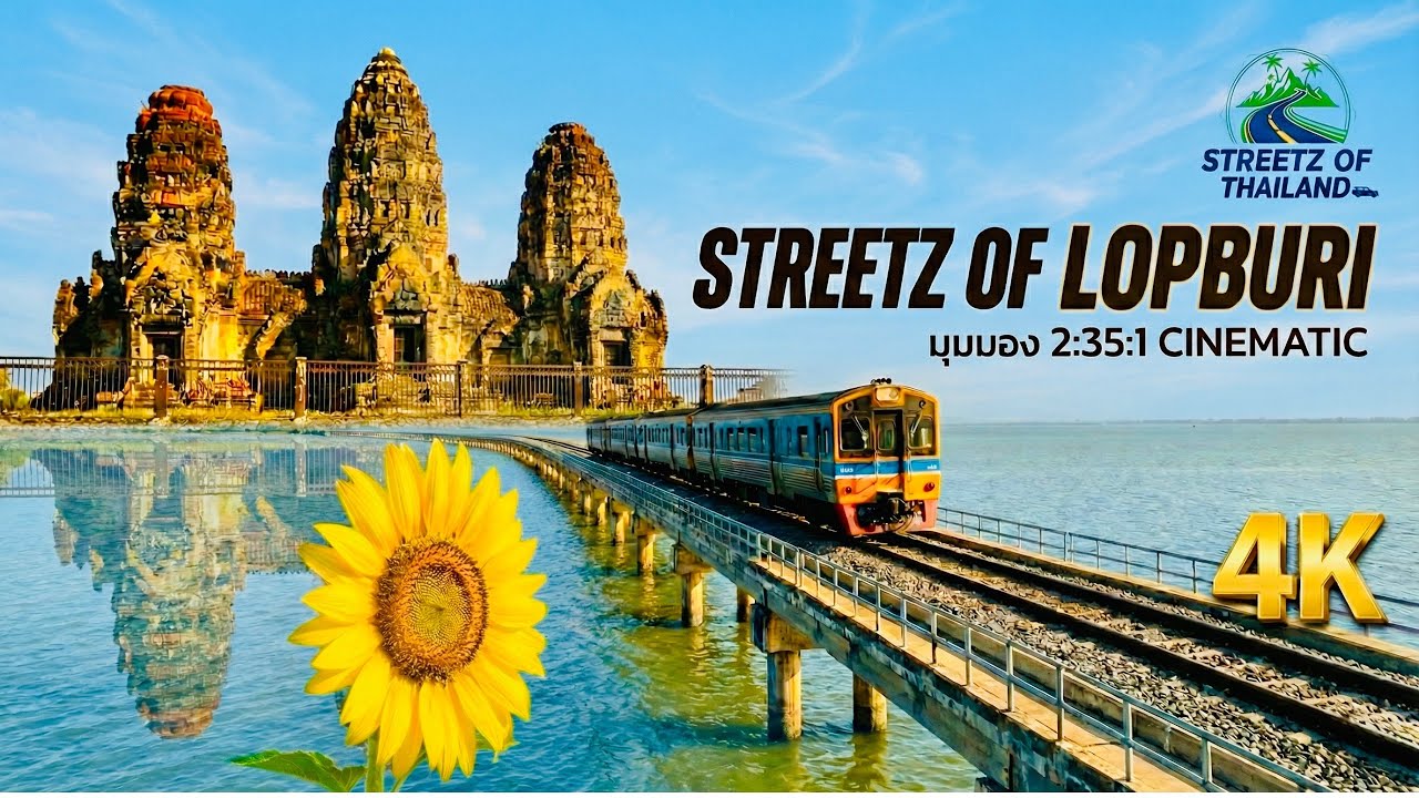 One Day Trip at Lopburi with Insta360 X5 scale 2:35:1