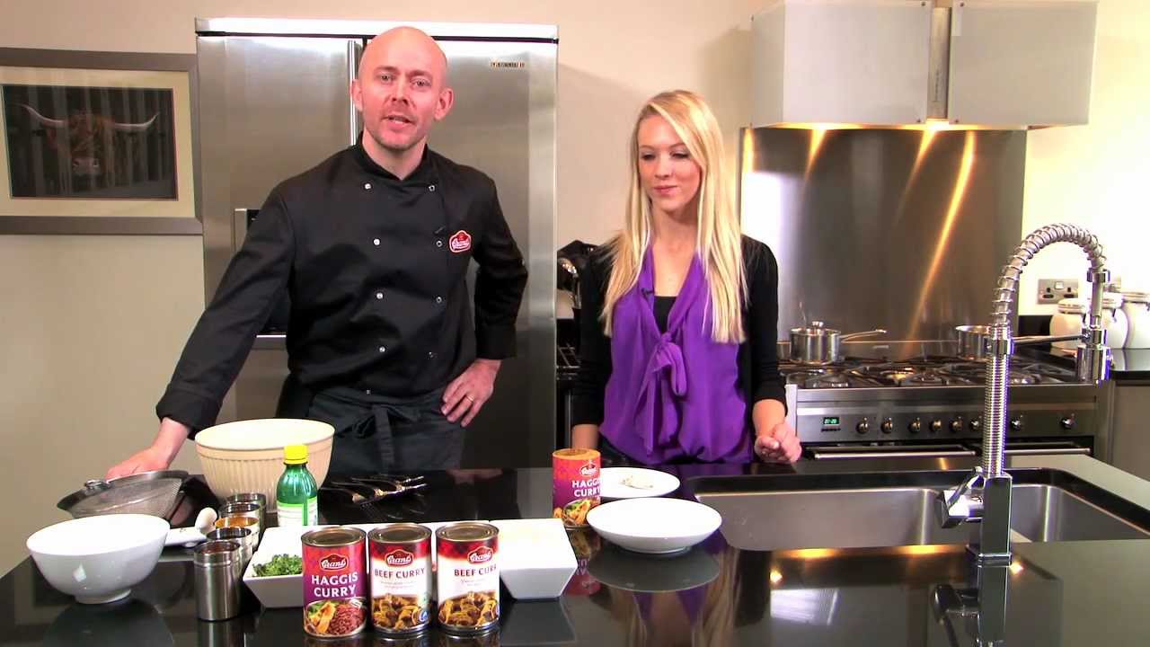 Grant's Haggis Curry Night - how to make Haggis Pakora