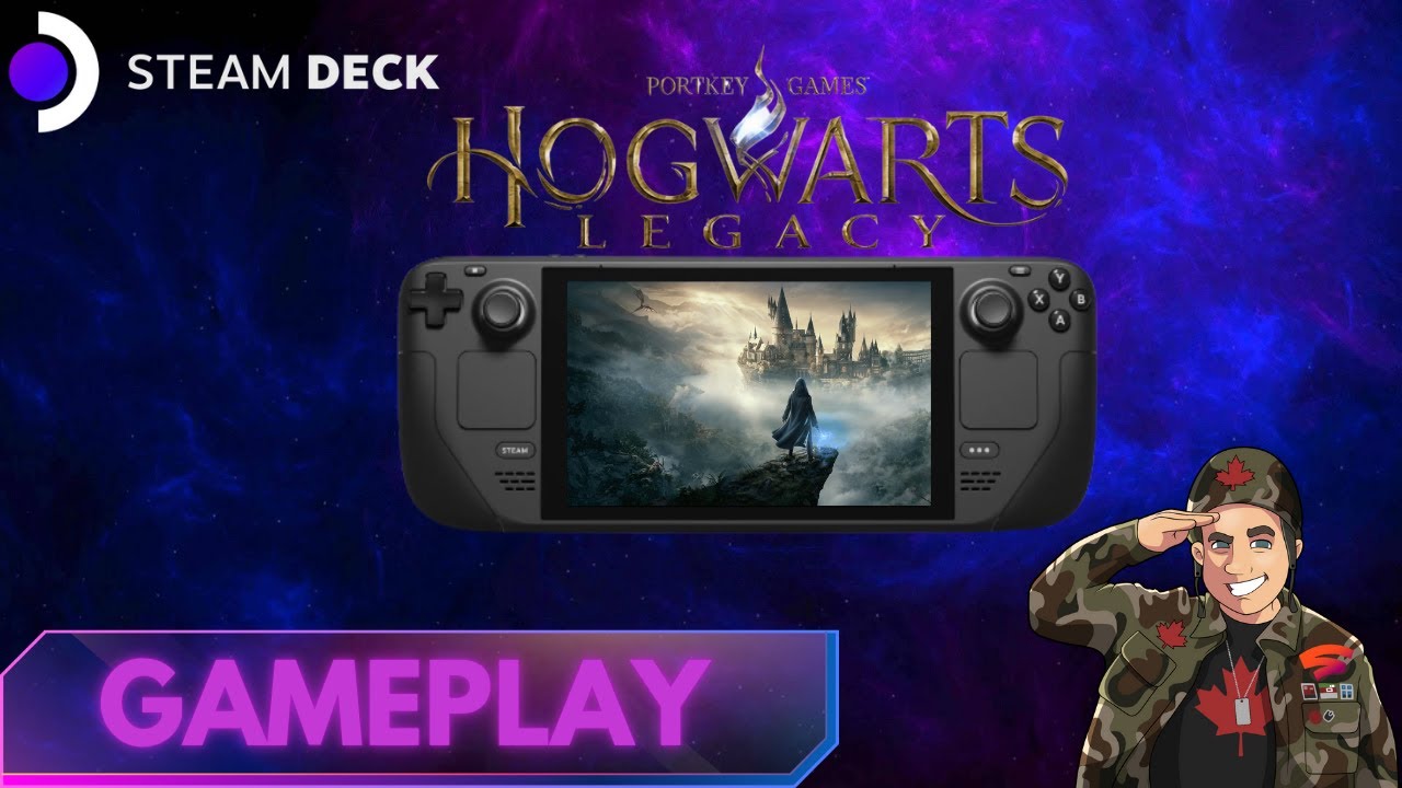 Hogwarts Legacy Pre Launch Steam Deck Gameplay Steam OS First 20 minutes #hogwartslegacy