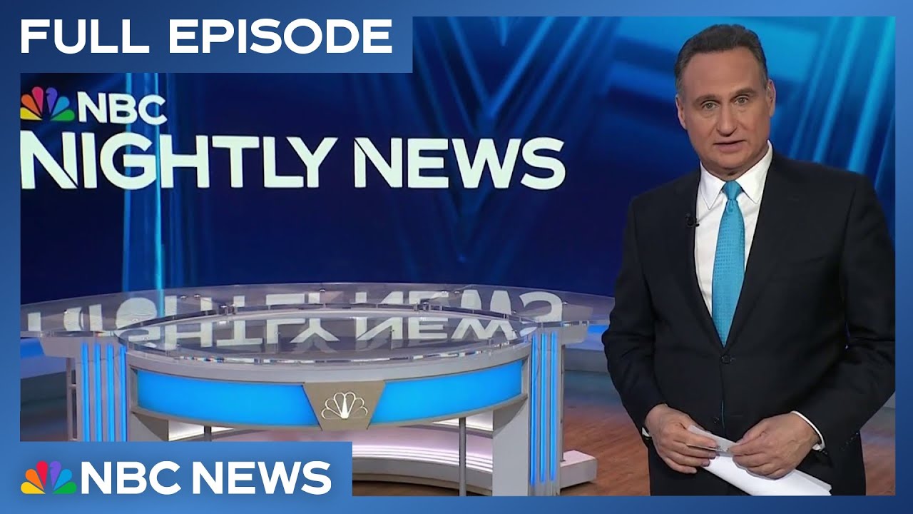 NBC Nightly News Full Broadcast &ndash; March 22