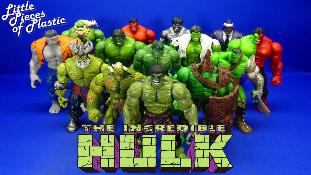 Hulk Collection / Colección Marvel Legends Reseña Revisión Review Little Pieces Plastic