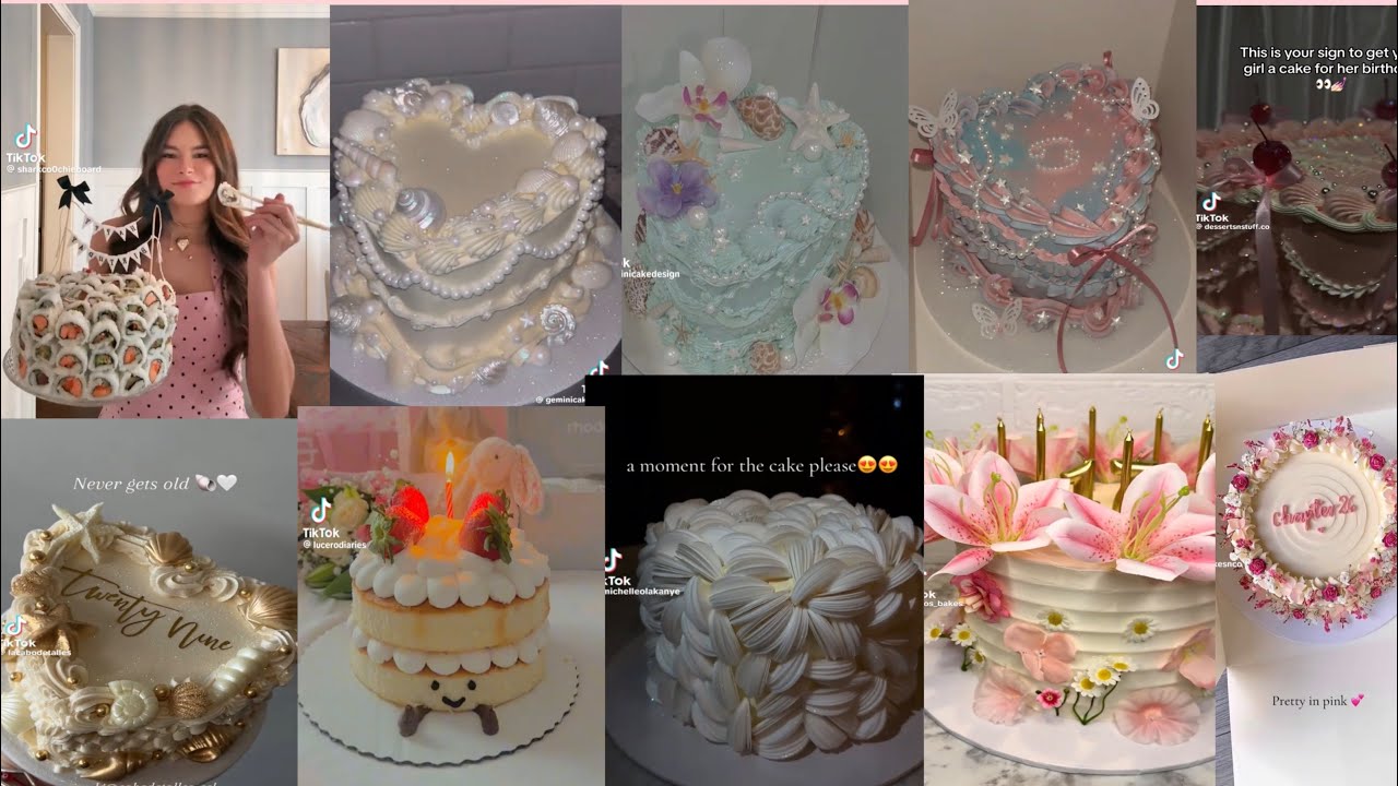 Идеи для праздничного торта на ваш день рождения, часть 1 🎂🎈