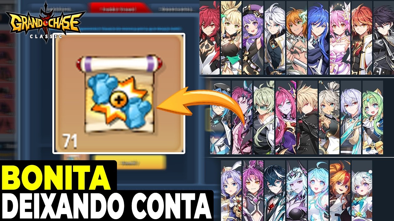 Bora Deixar os Personagens Bonitos com Pergaminho de Fusão Visual l Grand Chase Classic