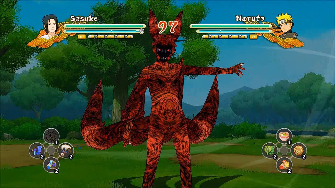 Naruto Ultimate Ninja Storm 3 Full Burst 4TK Naruto CS2 Sasuke Awakening Swap Gameplay (PC)