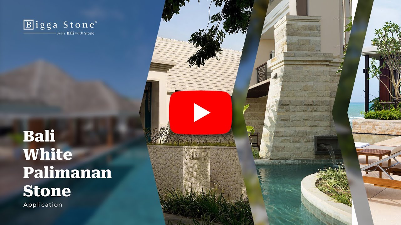 The Beauty White Classic Palimanan Stone ~ Bali Stone Tiles