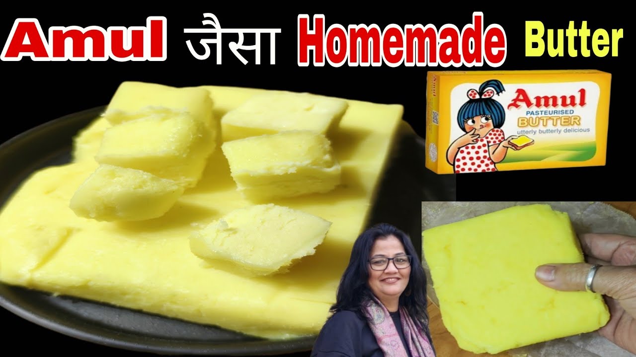 Home Made Butter | Salted Butter at home | Easy Butter Recipe | Flora's Kitchen |