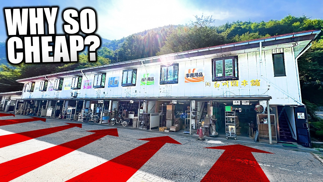 Inside Japan's CHEAPEST Hidden Thrift Store