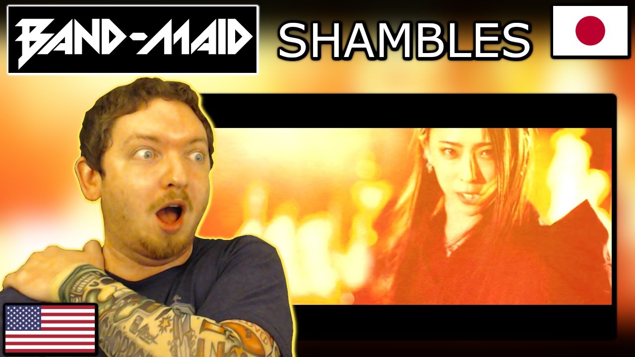 {REACTION} Band-Maid / Shambles (Official Music Video)