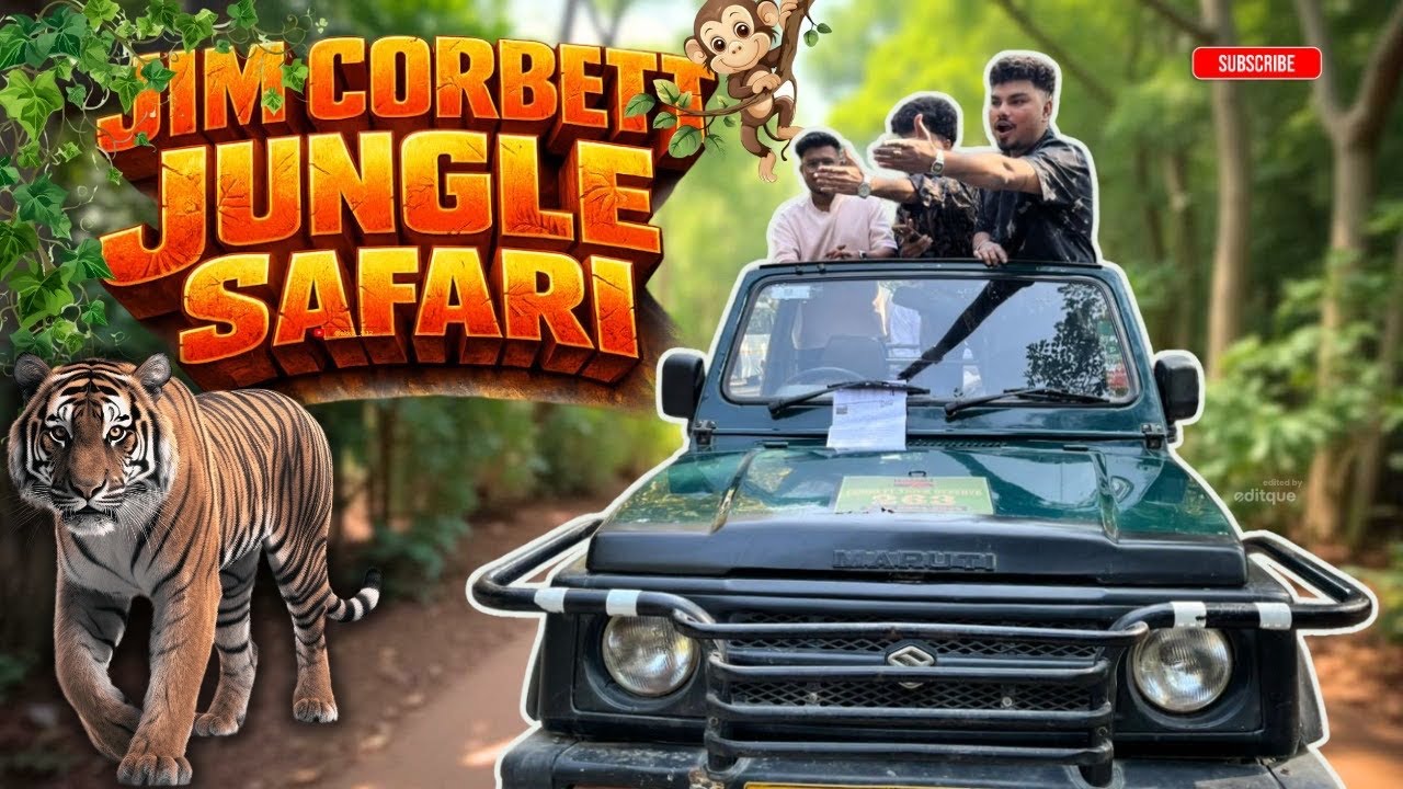 Ep.2 | Jim Corbett National Park Tour 🐅 | Complete Safari & Travel Guide | Jim Corbett Trip 