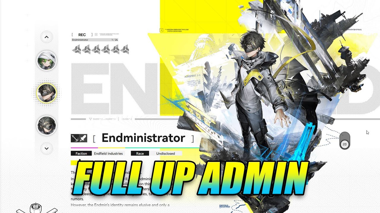 Full Up in mas admin | Arknights: Endfield Indonesia