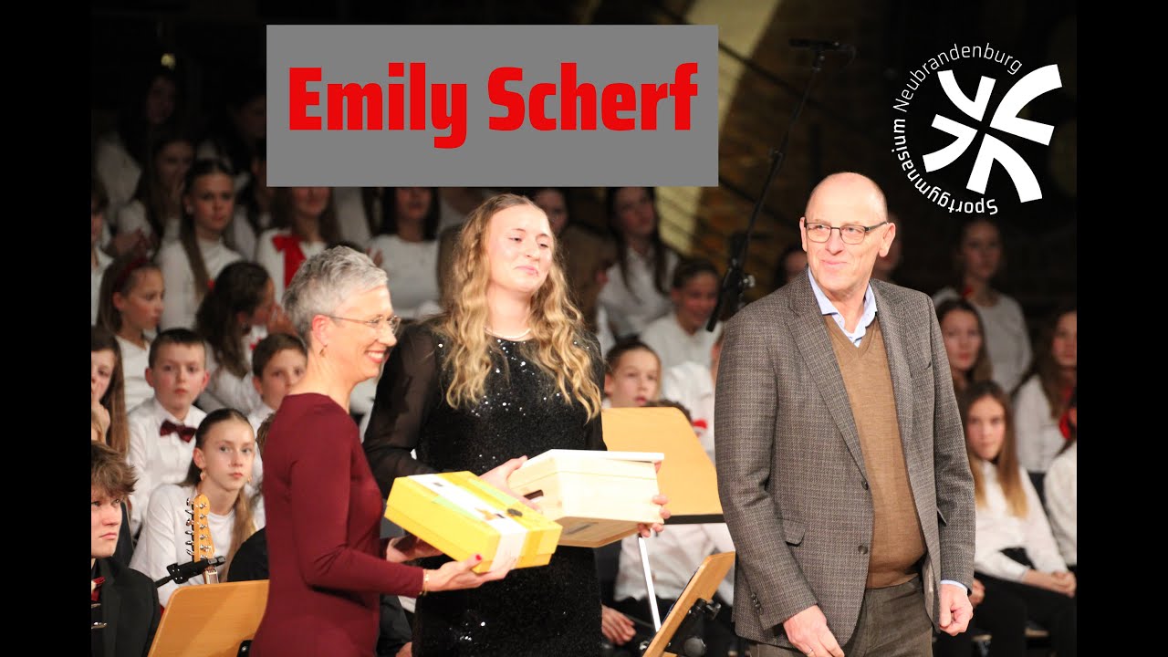 Eliteschülerin des Sports 2025 am Sportgymnasium Neubrandenburg Emily Scherf