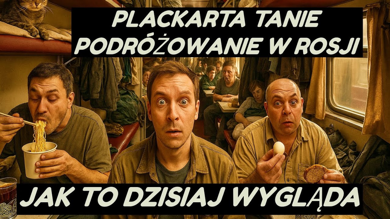 PLACKARTA, TANIE PODRÓŻOWANIE W ROSJI - JAK TO DZISIAJ WYGLĄDA