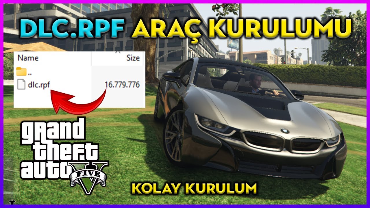 How to Install Car Mod dlc.rpf in Gta 5  GTA 5 Vehicle Installation - 2024