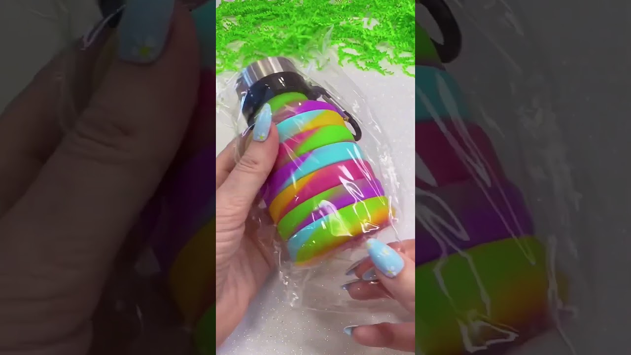 Collapsible water bottle. #collapsible #waterbottle #stayhydrated #coolstuff #musthaves #iscream