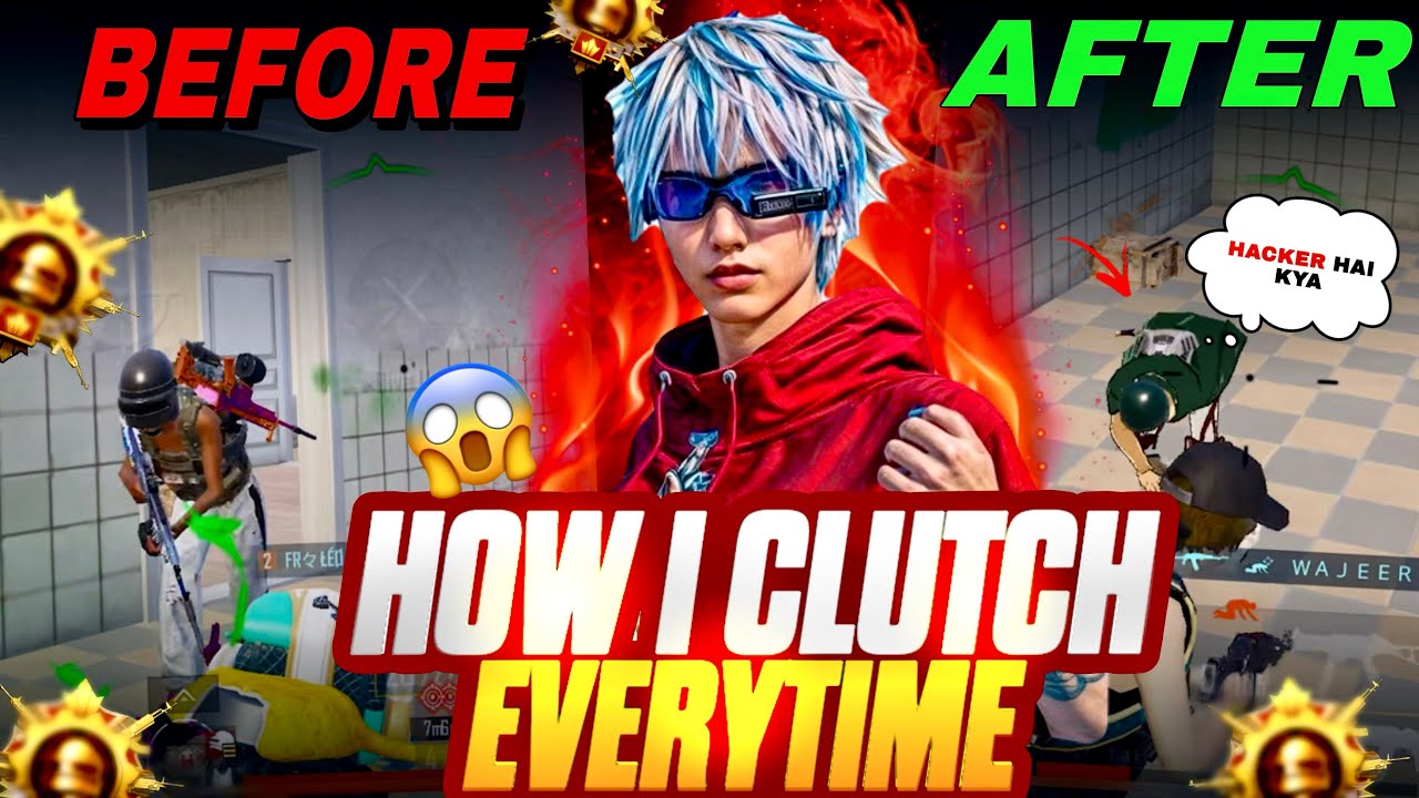 HOW to CLUTCH Everytime in CONQUEROR Lobby🔥 | Every clutch explained 🔥