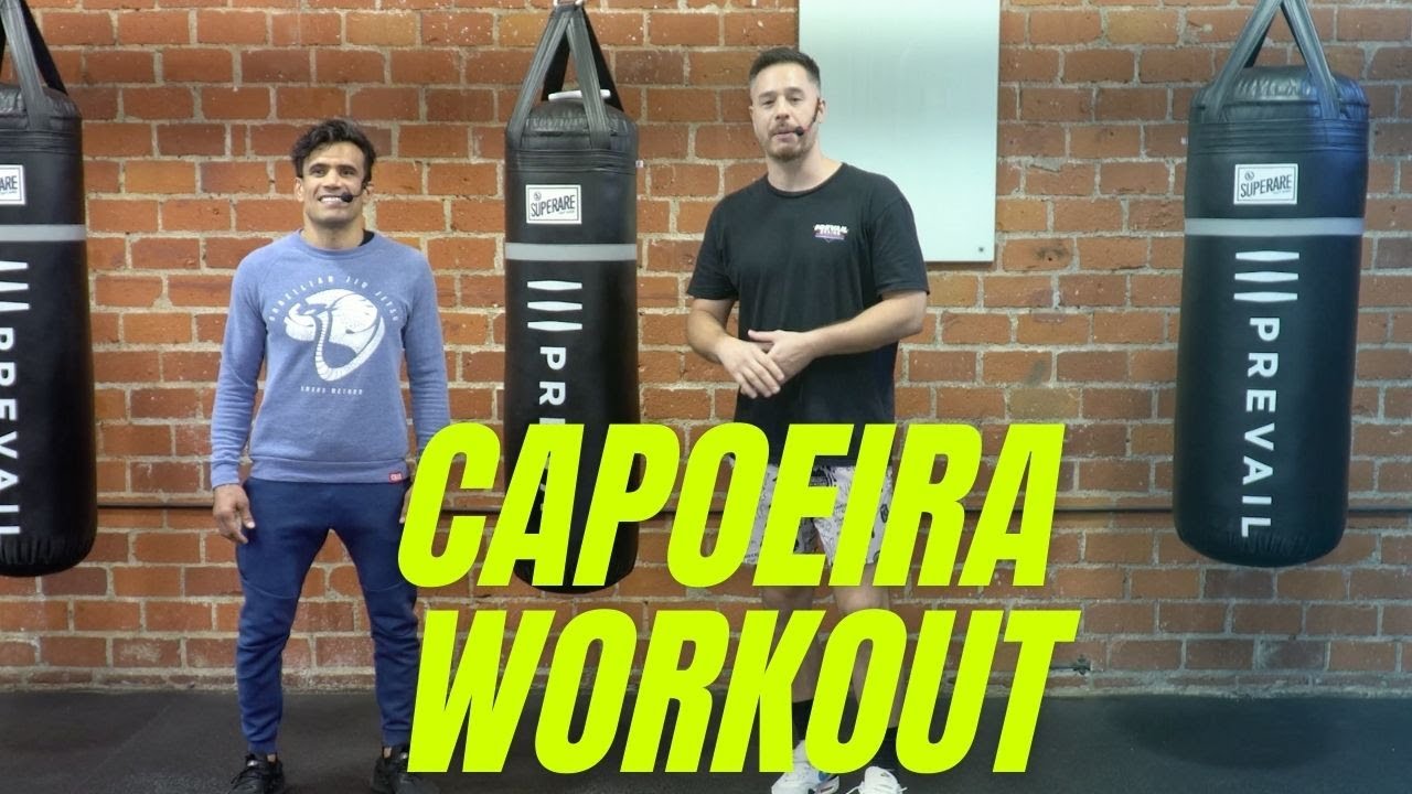 16 MIN Capoeira LEG WORKOUT - Cobrinha and Milan| Cobrinha BJJ