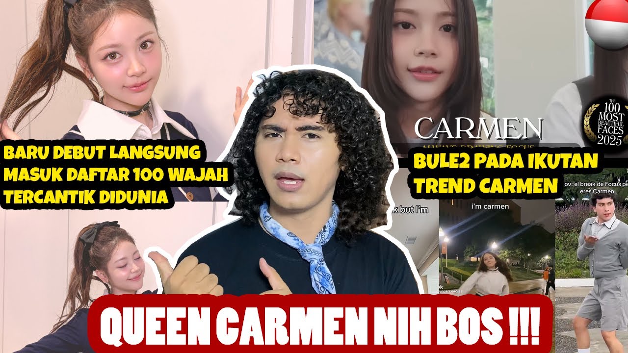Carmen Hearts2Hearts Masuk Daftar 100 Wajah Tercantik di Dunia !! 3 Bukti Dampak Carmen di Global