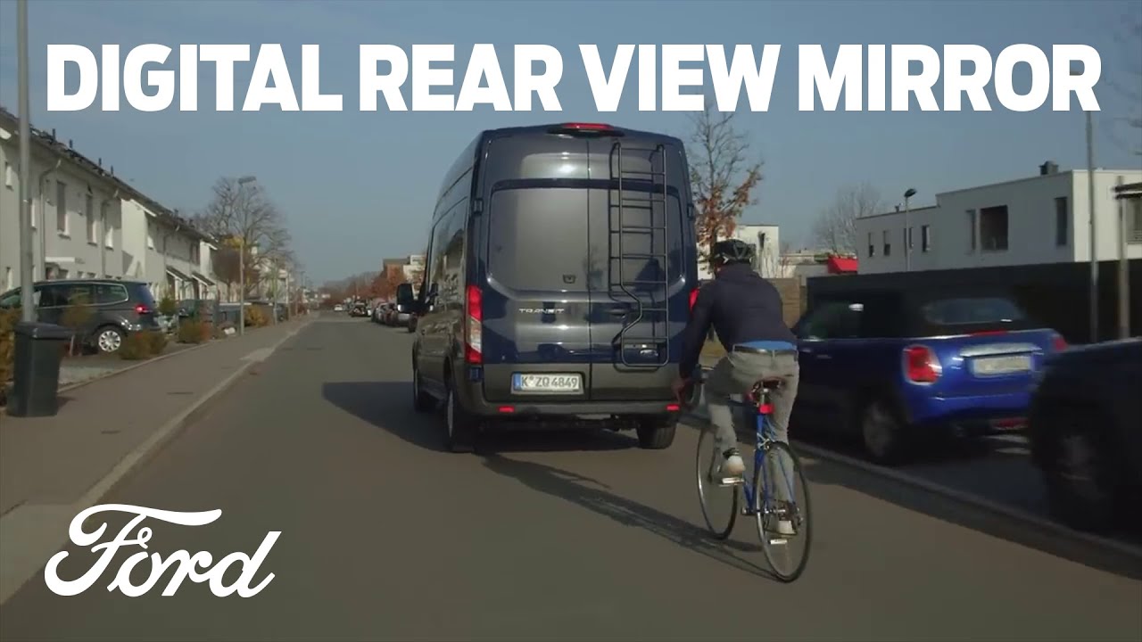 Ford&rsquo;s New &ldquo;Digital Rear View Mirror&rdquo; Can Help Van Drivers See Through Metal