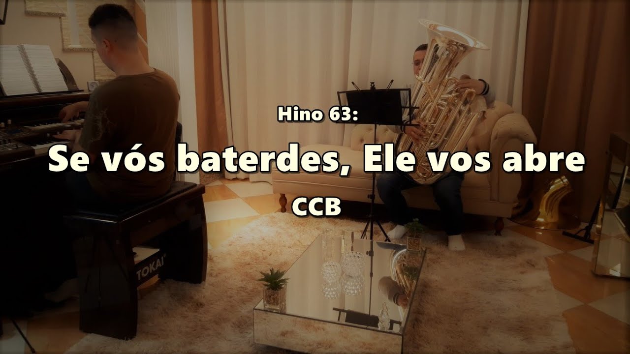 Hino 63: Se vós baterdes, Ele vos abre |CCB| Tuba e Órgão Tokai MD-750 GOLD - Part. Alexandre Arrais