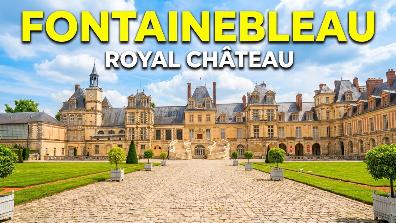 A Day Trip to Fontainebleau, France 🇫🇷 | Exploring the Royal Château & Gardens