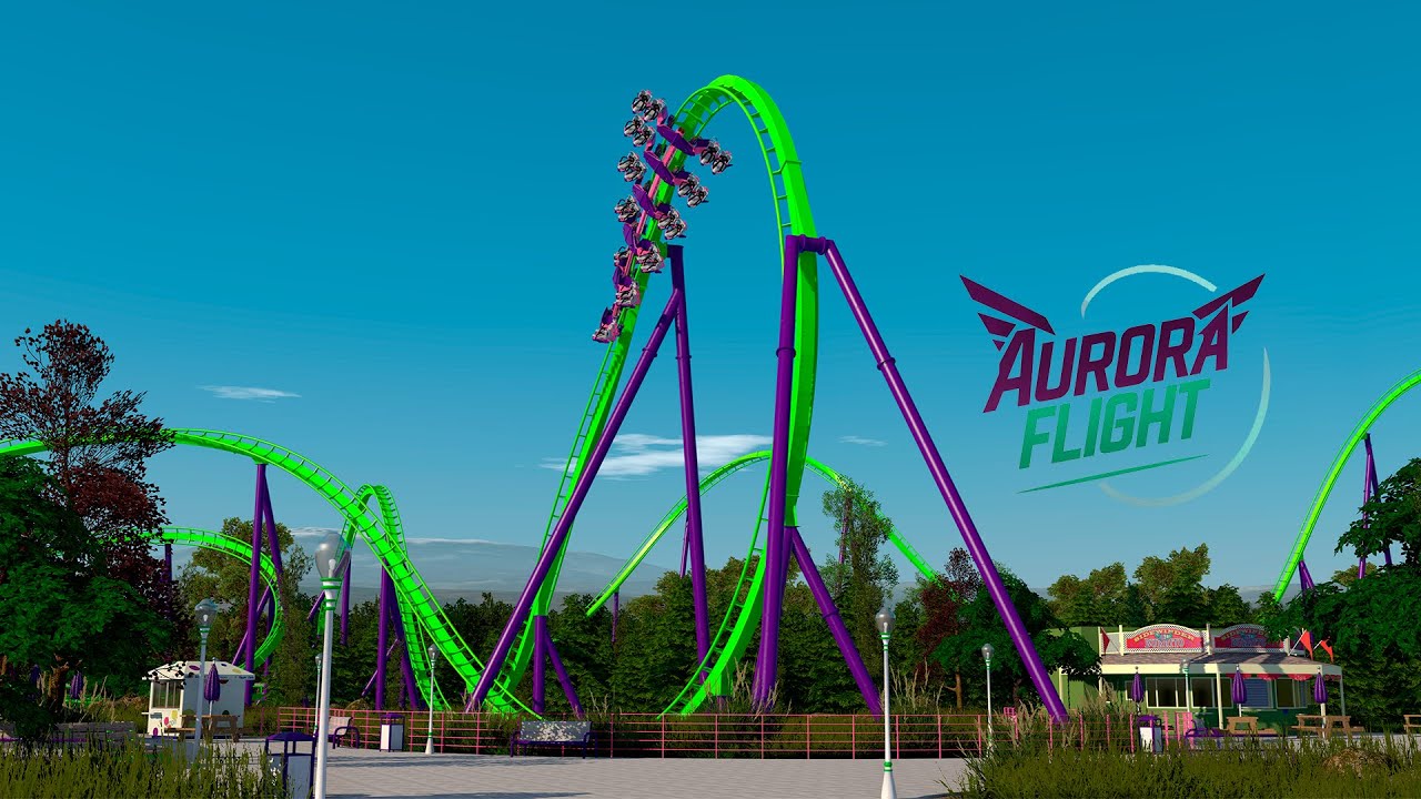 Aurora Flight - NoLimits 2 (B&M Launched Wing Coaster)