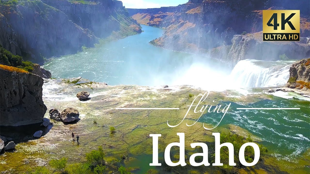 Idaho By Drone - Beyond Boise - Castle Rocks, Grand Tetons & More 4K Travel Footage