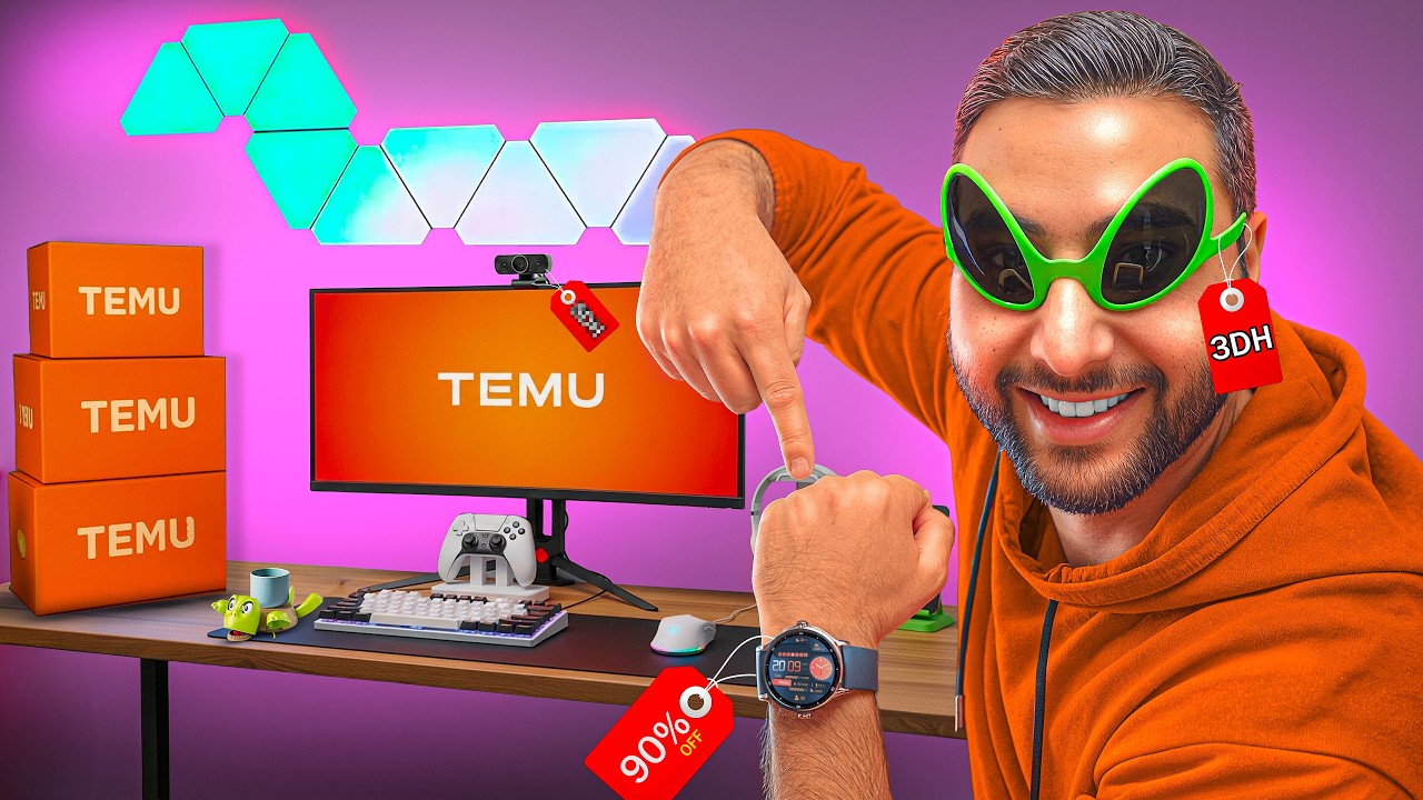 اشتريت أغرب المنتجات من تيمو ... !! ( تحولت لفضائي 👽 )