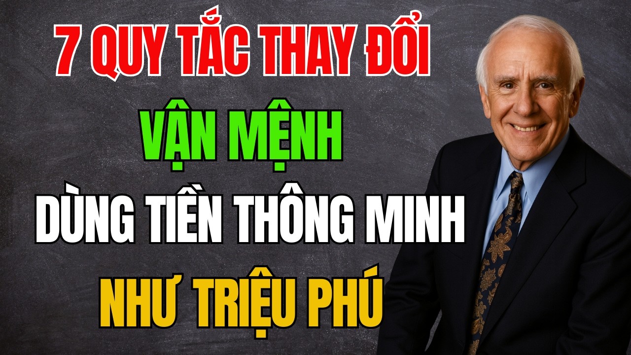 Muốn Giàu Có Đừng Bỏ Qua 7 Quy Tắc Tiền Bạc Từ Jim Rohn
