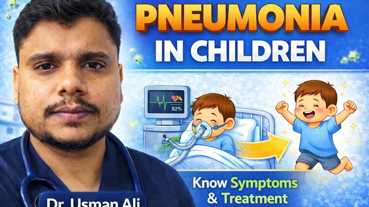 Pneumonia 😷 / Pneumonia in children/ बच्चों में निमोनिया