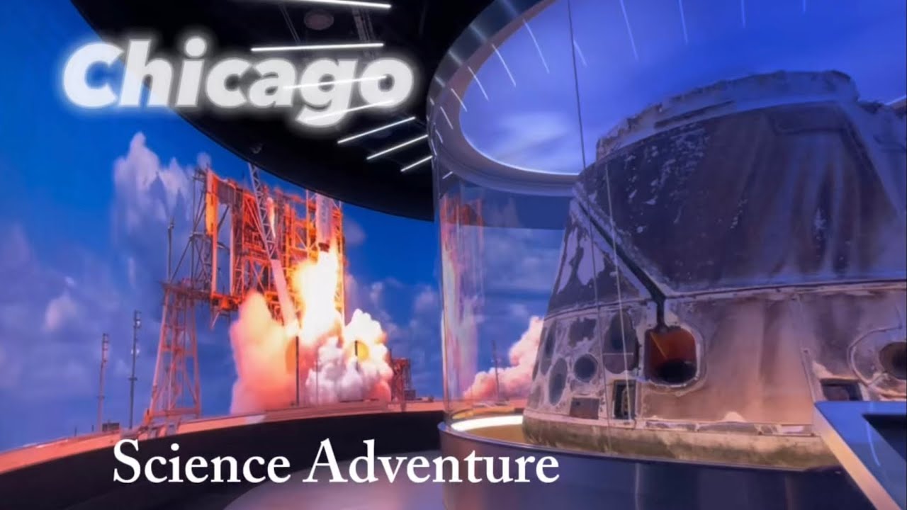 🏛️✨ Discover Science Wonders in Chicago! | Griffin Museum Adventure 🛰️👣