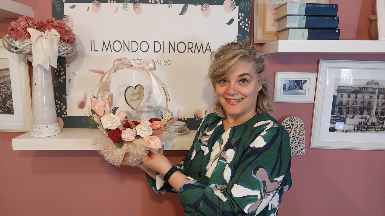 Centro tavola per la festa della mamma! 😍 🌺 🤱 🌸
