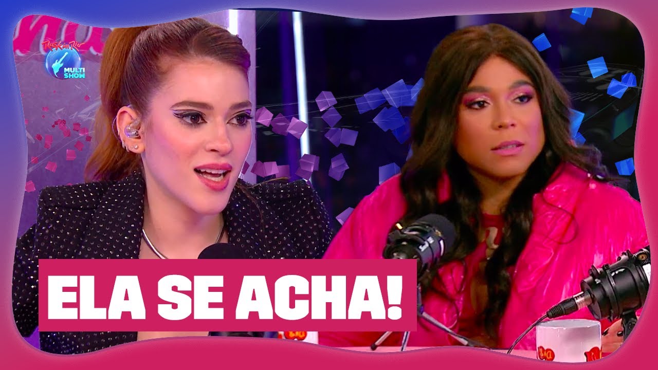 BLOGUEIRINHA troca FARPAS com ANA CLARA por causa de BBB  | Ana & a Vegana | Rock in Rio