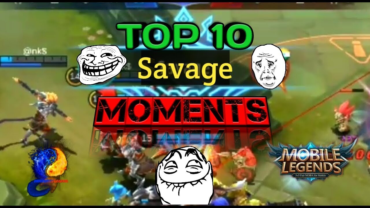 Top 10 Best Savage/Pentakill Moments! | Mobile Legends Savages/Pentakills!