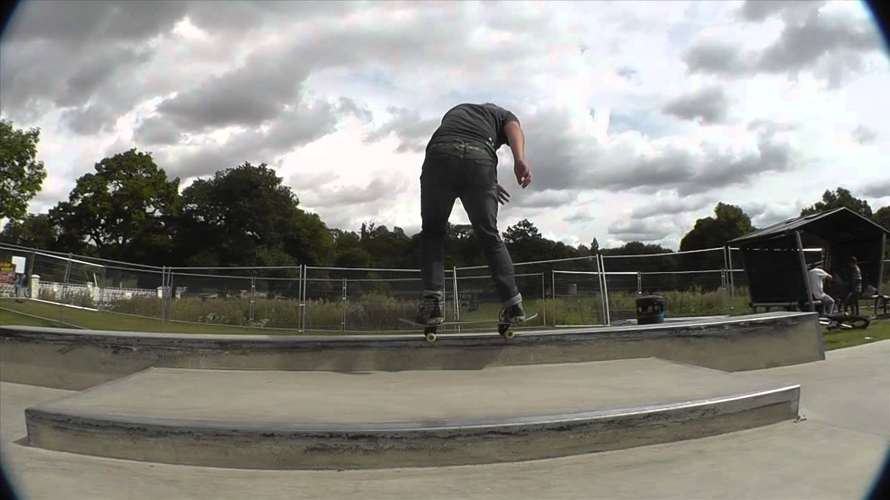 One morning at Hemel's 'Mecca' skatepark...