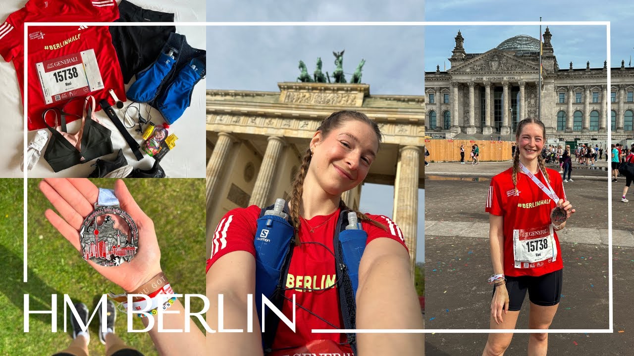 BERLIN HALBMARATHON 2024 | Solo trip, Pack w/ me & Adidas Runners