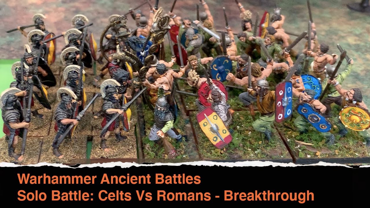 Отчёт о битве в Warhammer Ancient Battles: Римляне против кельтов