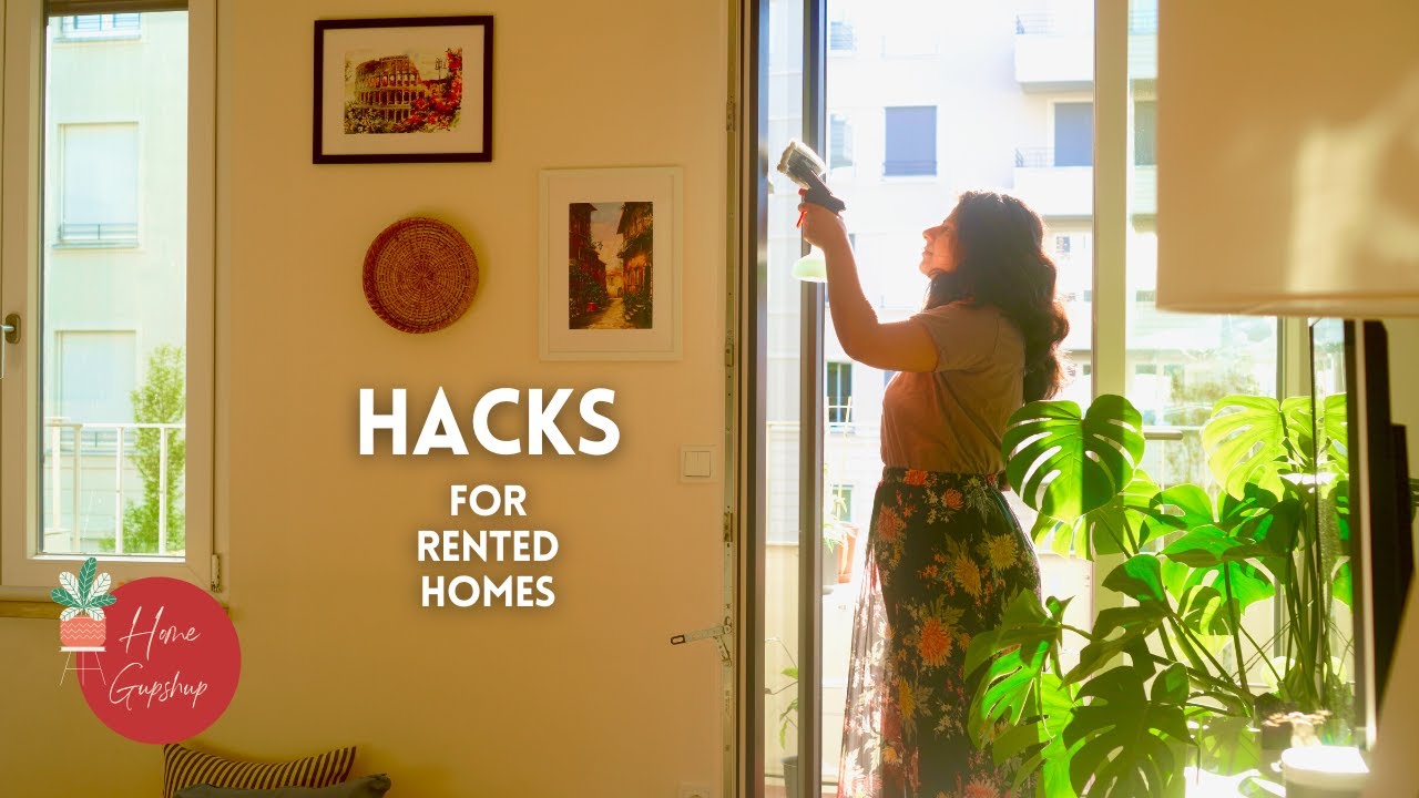 Renter Friendly Hacks that are easy to follow | Mistakes to avoid | Easy Organization tips | Vlog