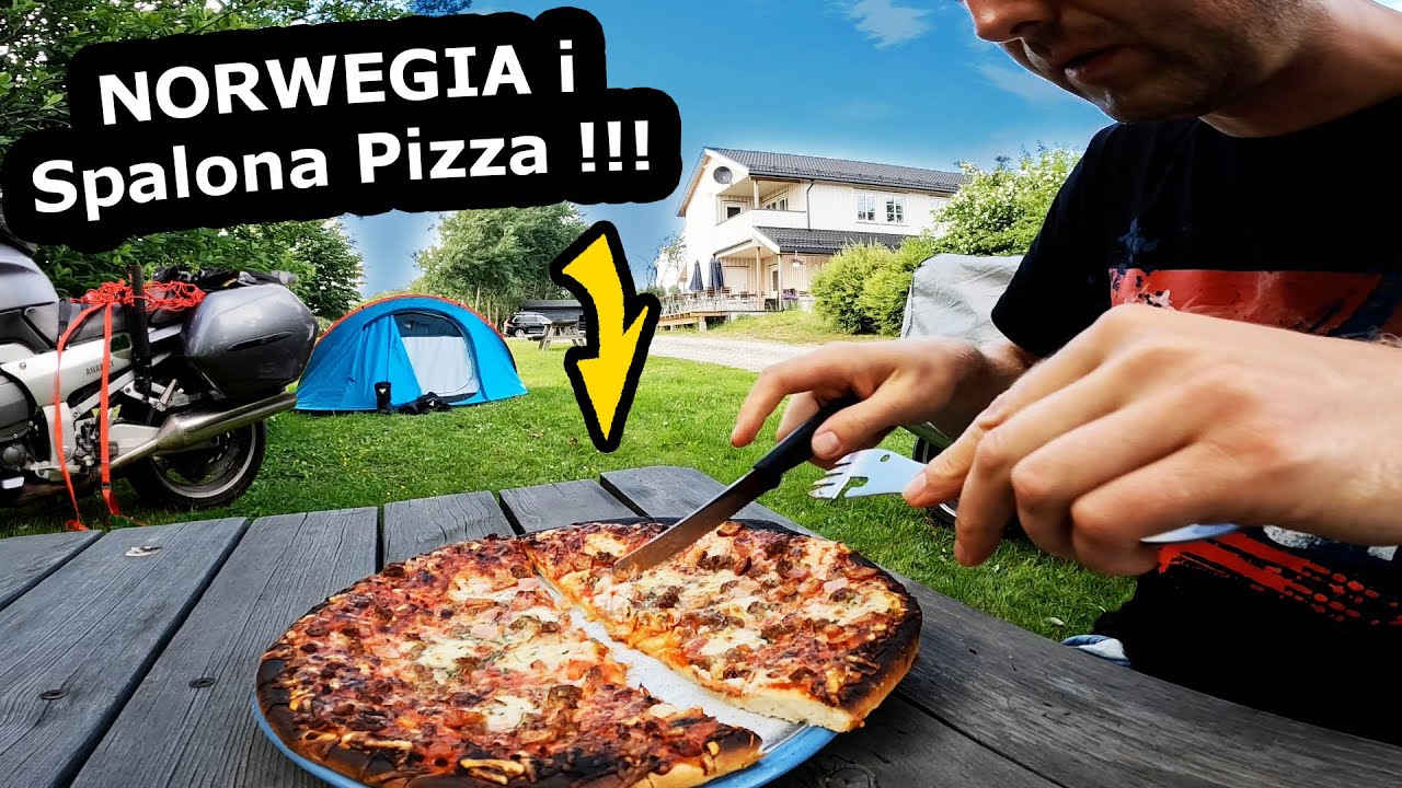Dojechałem do Norwegii !!! - Ciężka droga w Deszczu i Wietrze !!! *Camping Utne pod OSLO (Vlog 695)