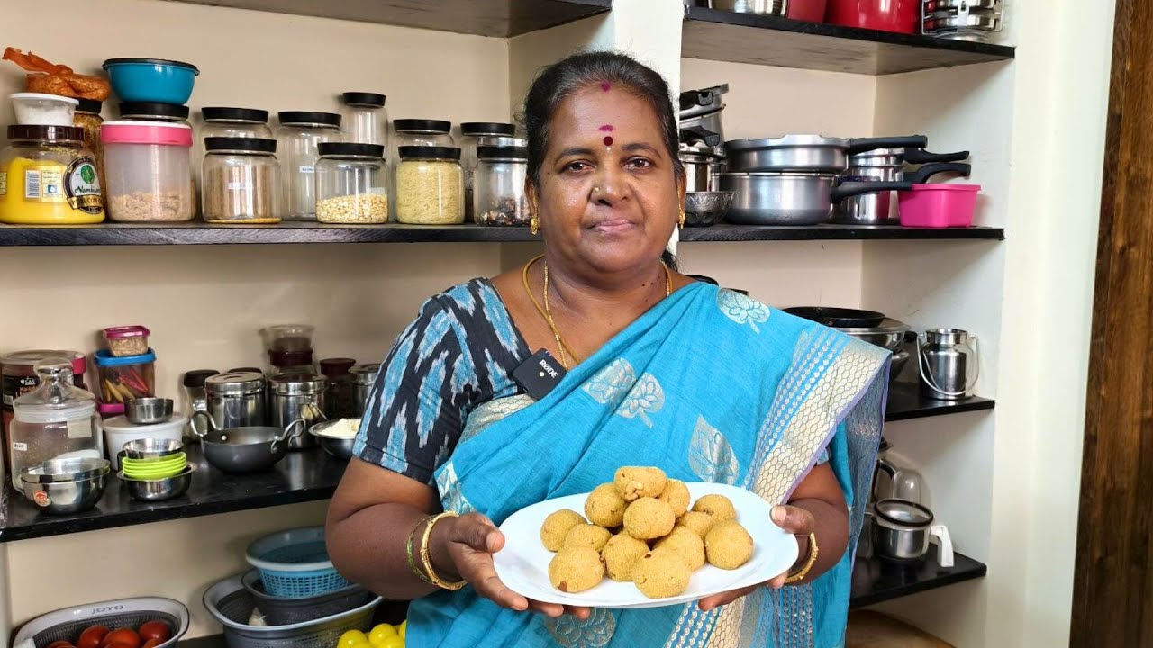 தீபாவளி ஸ்பெஷல் ராஜஸ்தானி லட்டு எப்படி செய்யலாம்! Rajasthani Laddu | Diwali Sweet Recipes in Tamil