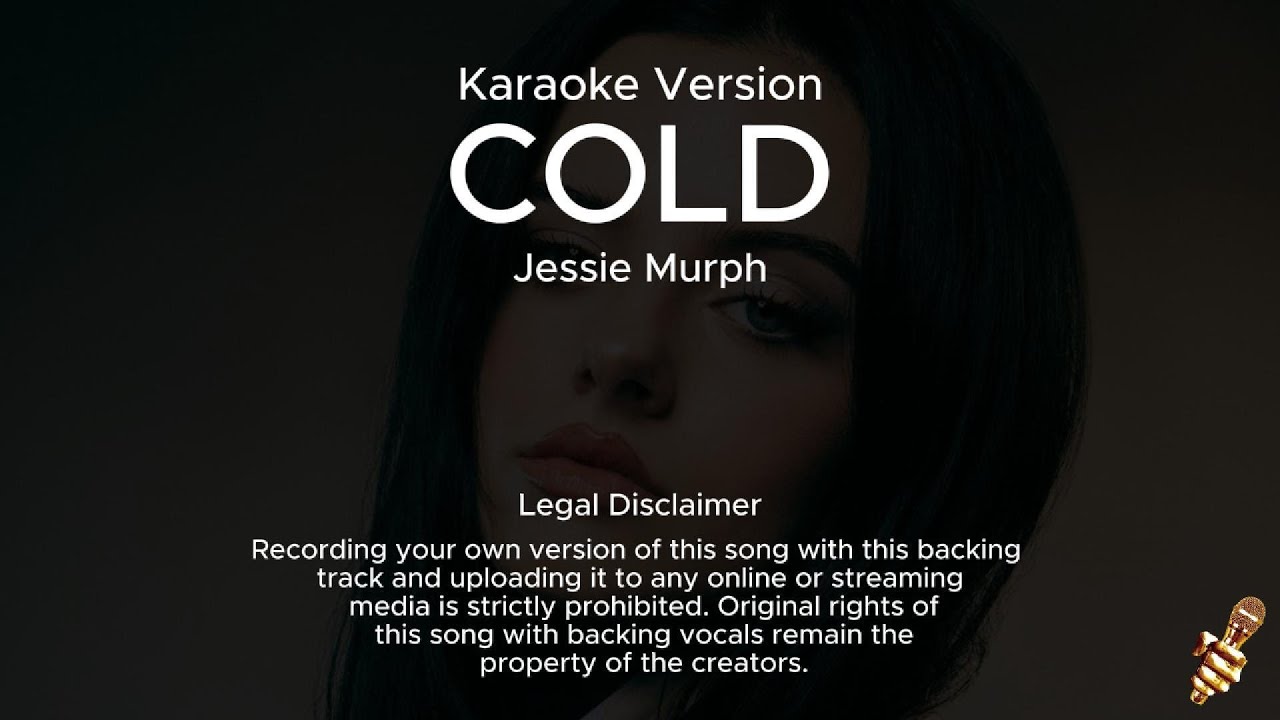 Jessie Murph - Cold (Karaoke Version)