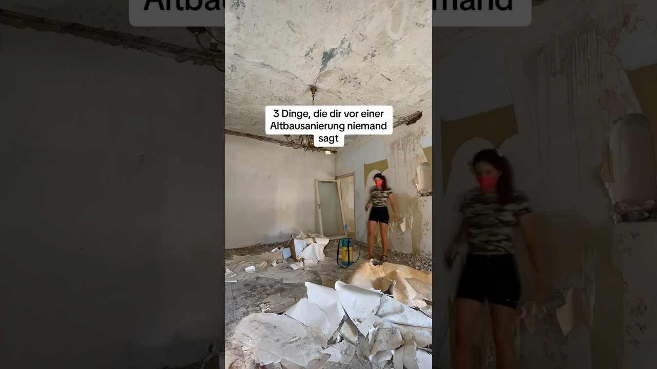 so sieht&lsquo;s aus 🫣 #diy #renovation #umbau #altbausanierung #realtalk #altbau