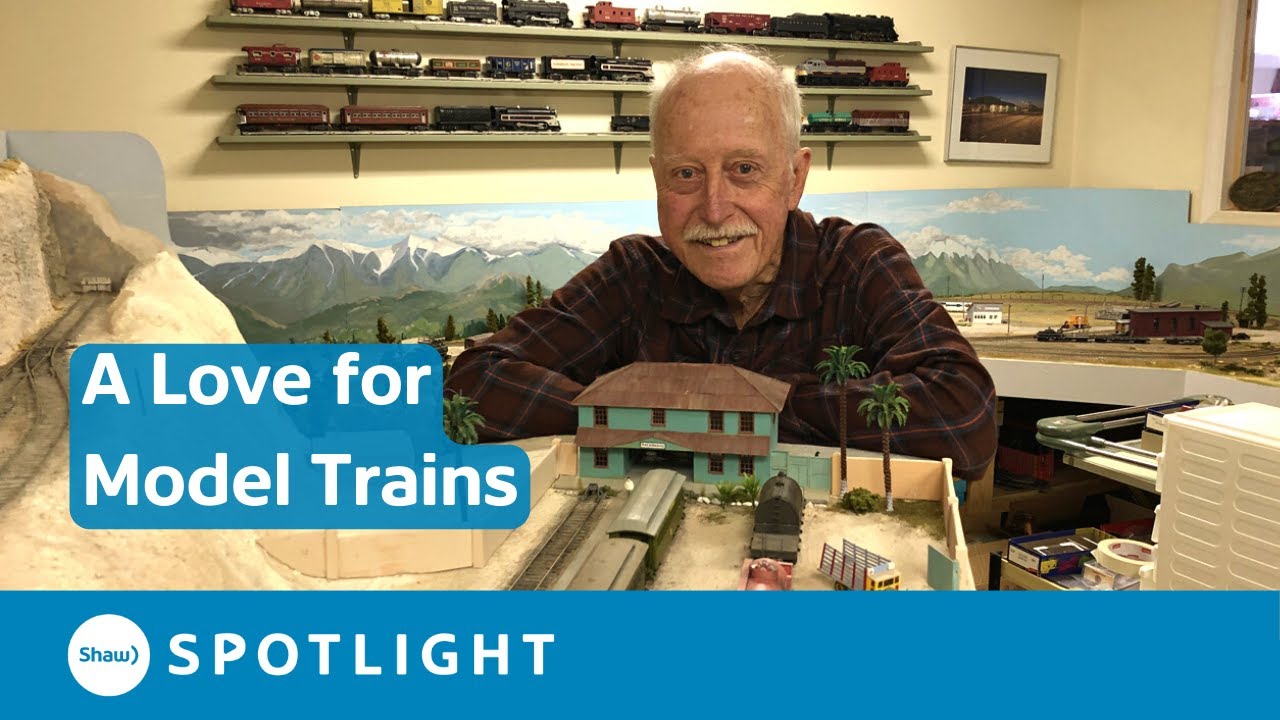 Inside a Model Train Hobbyist's Display Room