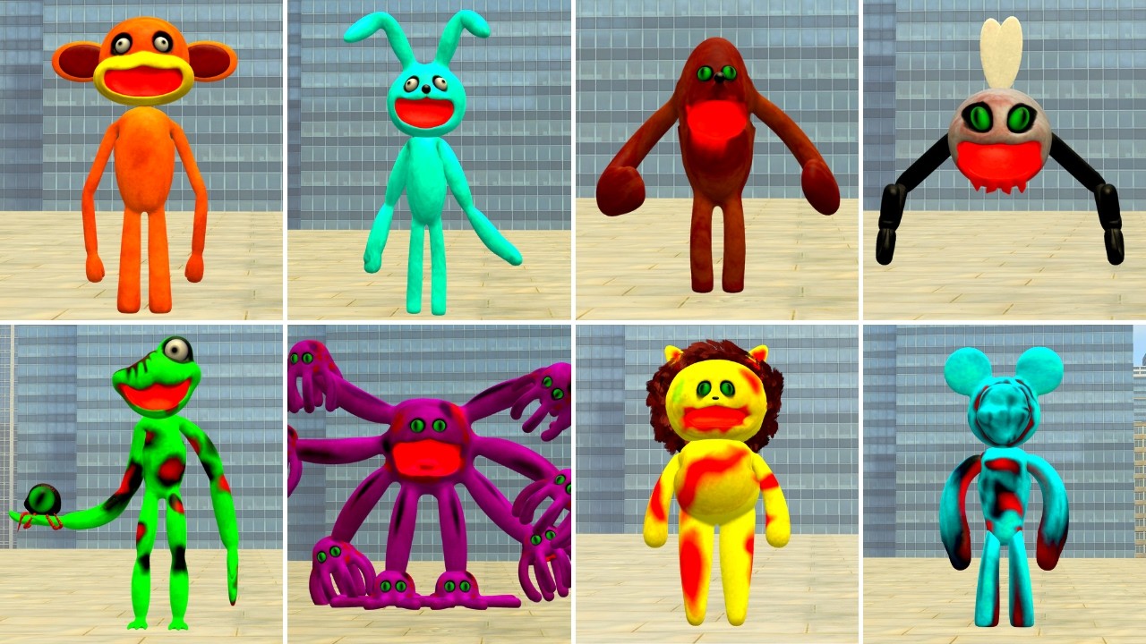 I FOUND ALL TOY ZOMBIES GAME SNPCS In Garry's Mod