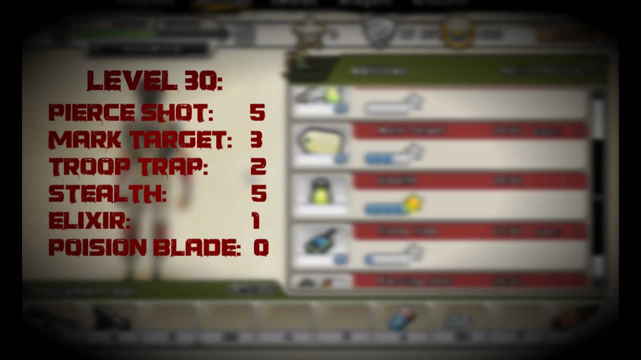 Battlefield Heroes - Short Sniper Commando Ability/Skill Bar/Tips