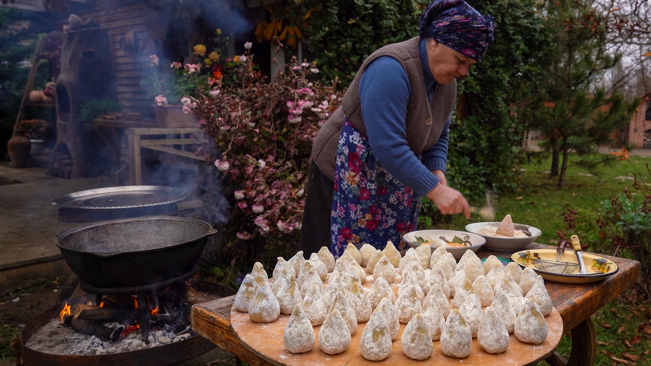 Деревенские Куриные Булочки — Простой Сельский Рецепт 🌶