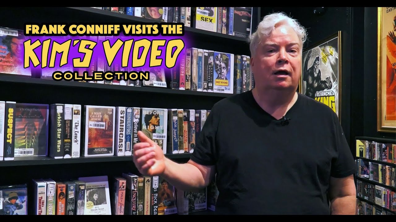 Frank Conniff Visits The Kim's Video Collection